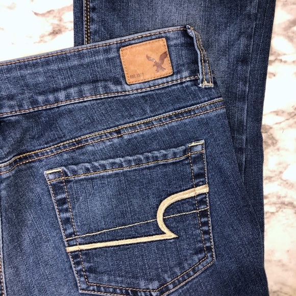 American Eagle Artist Flare Jeans Size 10 - Picture 6 of 7